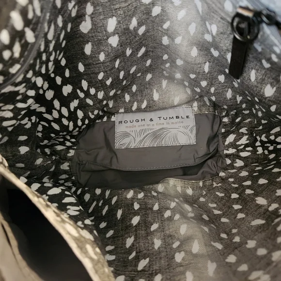 Rough and Tumble VVGUC Medium Open Pocket Hobo windso/Redwood - Picture 3 of 13